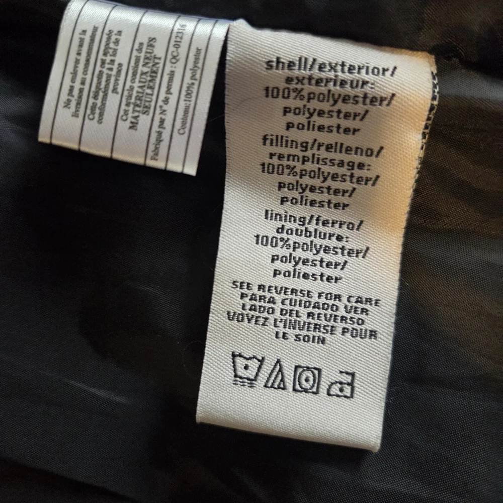 Calvin Klein Kids Puffer Vest, black,  Full Zip, Unisex 2t - Picture 6 of 6